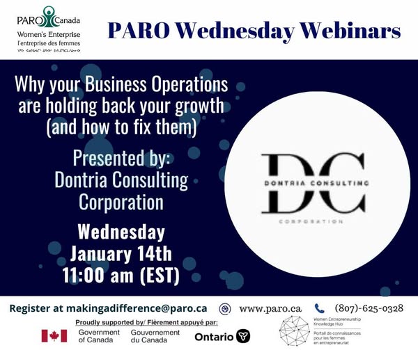 PARO Jan 14th Webinar
